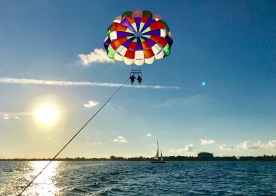 Sunset parasail San Pedro