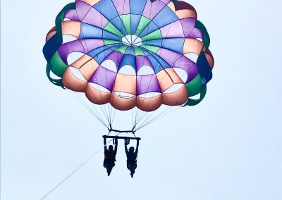 Belize parasailing